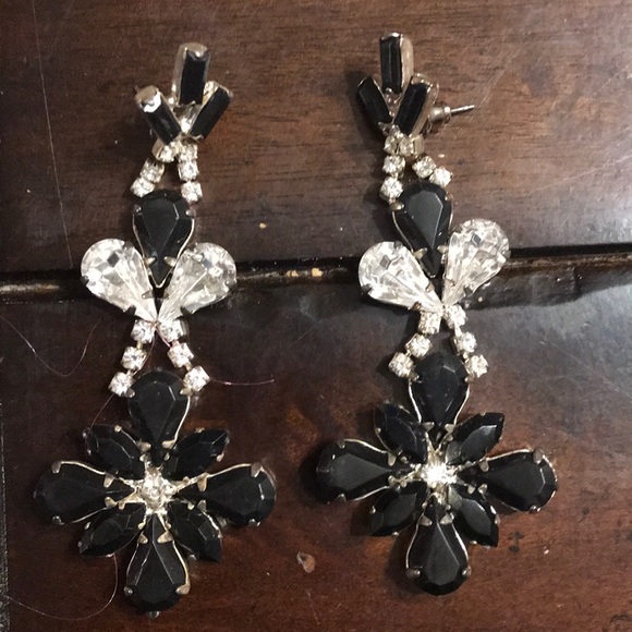 Various Rhinestone earrings - Picture 5 of 5